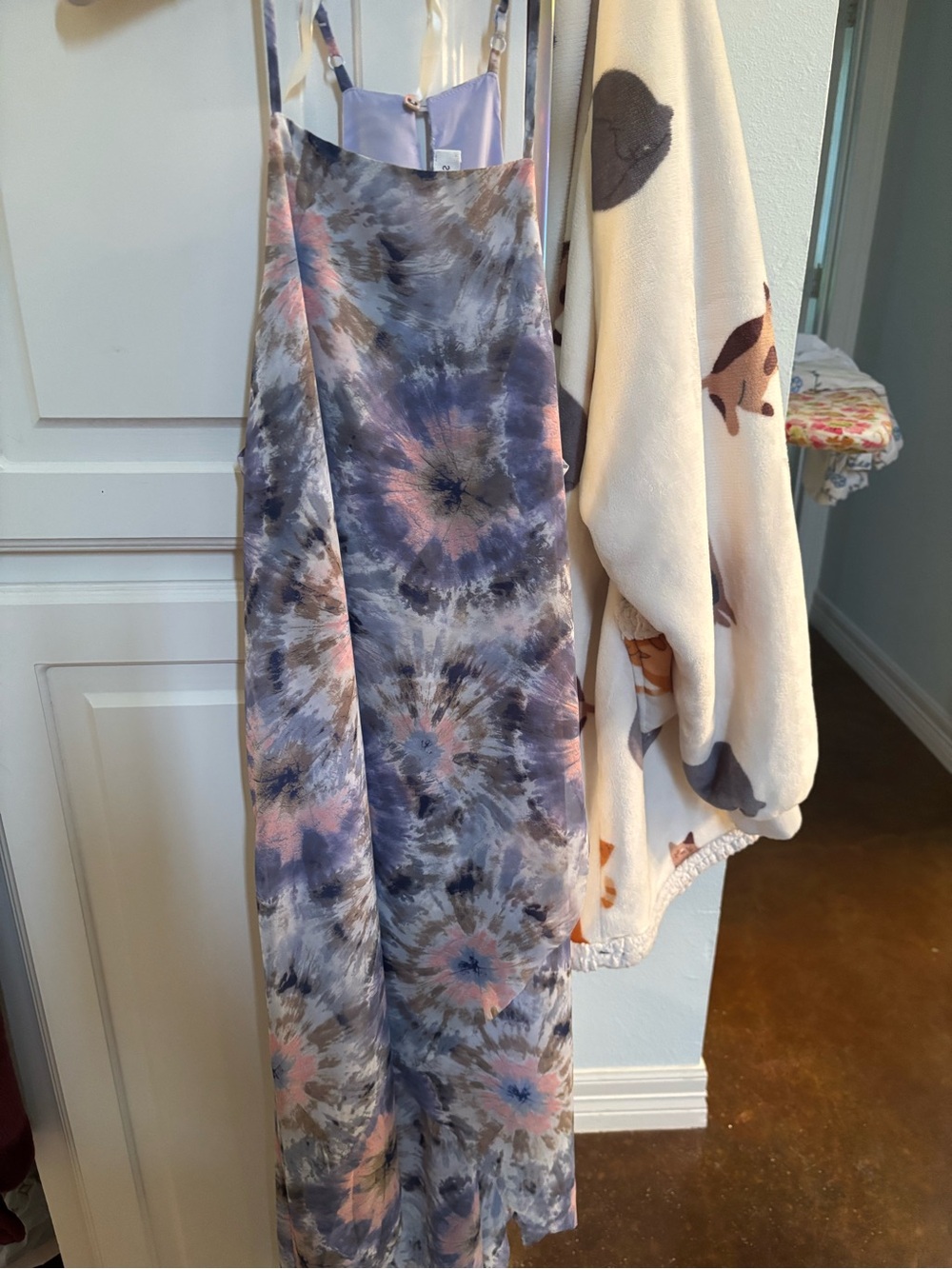 Sugarlips Lavender Slip Dress with Delicate Strap Detail